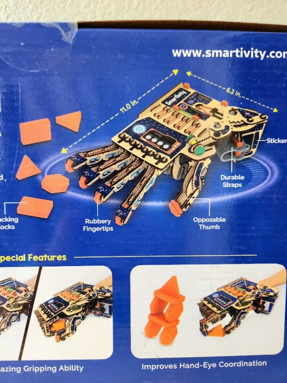NEW Smartivity Mechanical Robotic Hand Robot DIY STEM Toy Educational Craft Proj